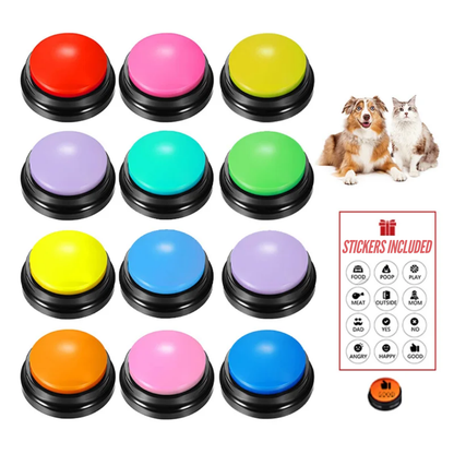 Pet Training Voice Button Set