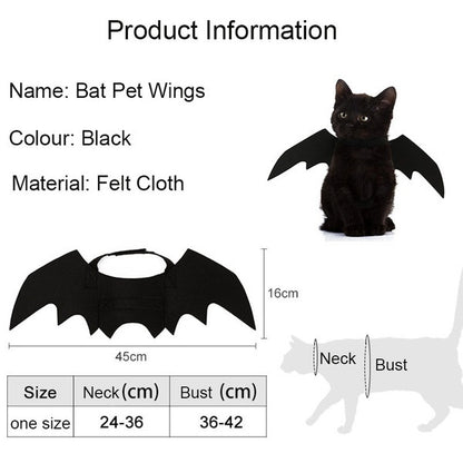 Bat Wings Pet Costume