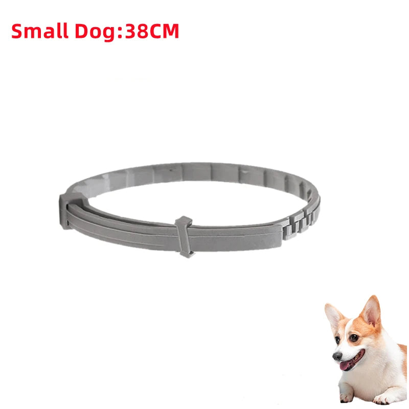 Anti-flea and anti-tick pet collar for cats and dogs, effective for both your cat and dog.