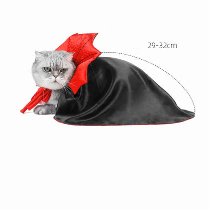 Spooky Vampire Pet Cloak