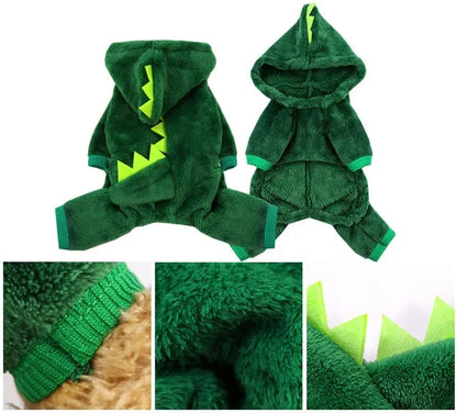 Dinosaur Cosplay Pet Hoodie