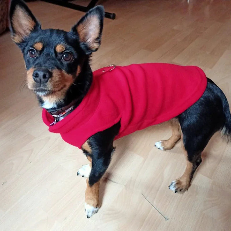 Cozy Fleece Pet Jacket