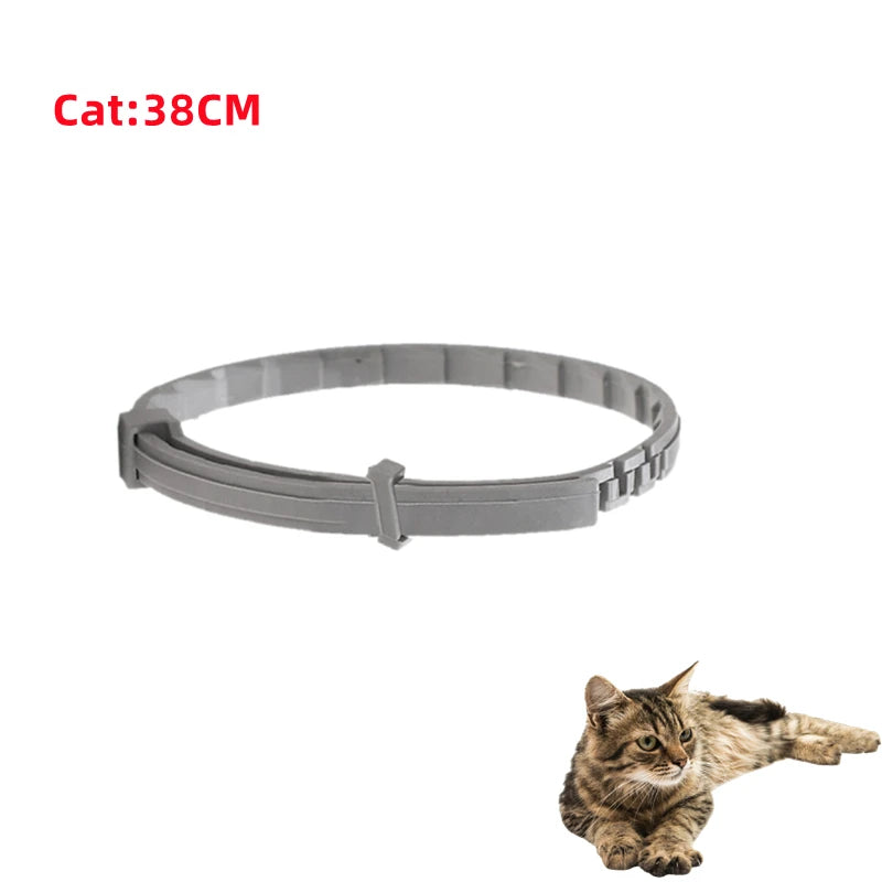 Anti-flea and tick pet collar for cats and dogs, effective for both your cat and dog.